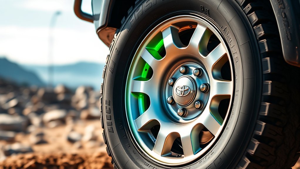 nitrogen tire inflation for Toyota Hilux tire pressure maintenance