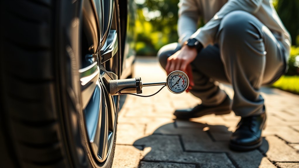 optimal tire pressure safety