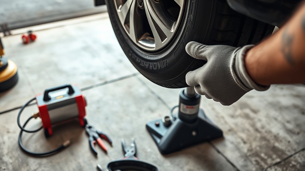 patching a tire effectively