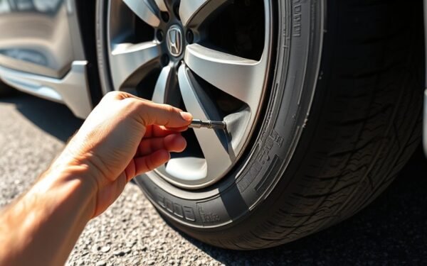 plugging a honda accord tire