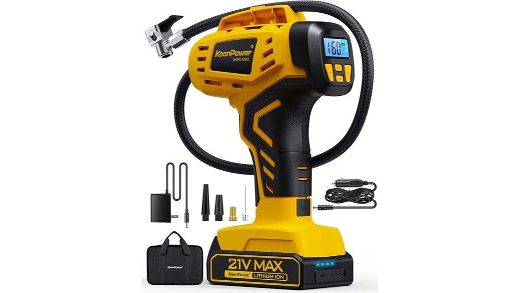 powerful tire inflator performance