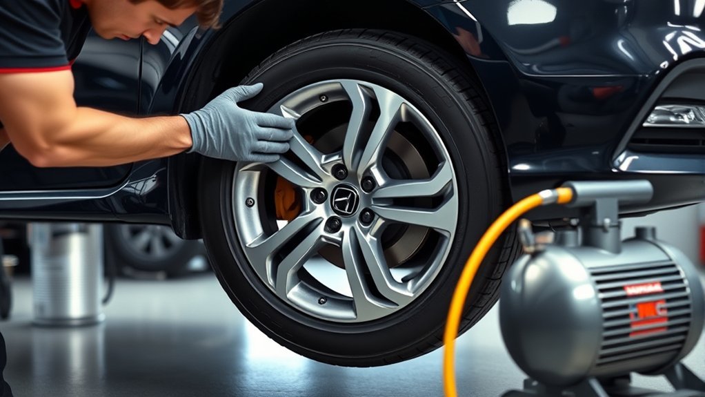 proper tire inflation tips