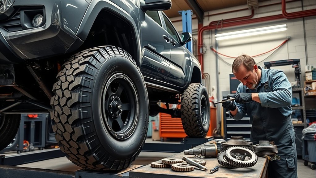 regearing enhances tacoma performance