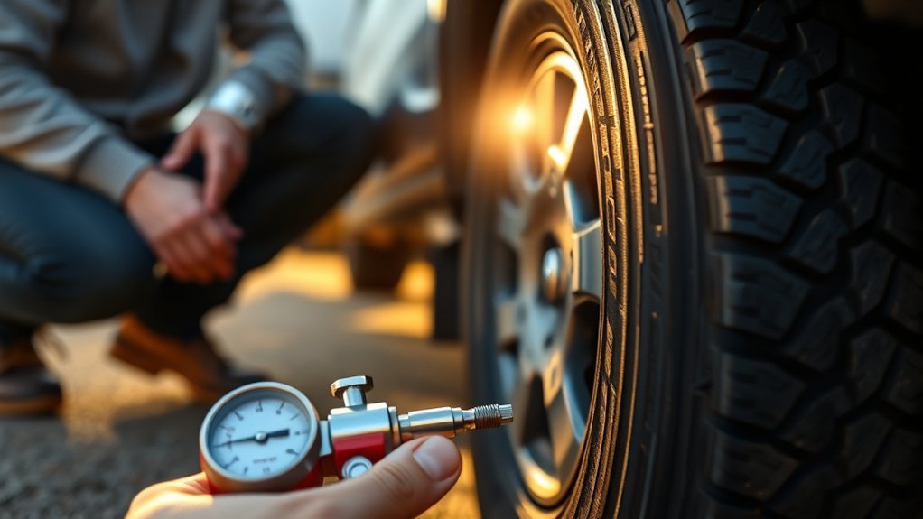 regular tire pressure checks