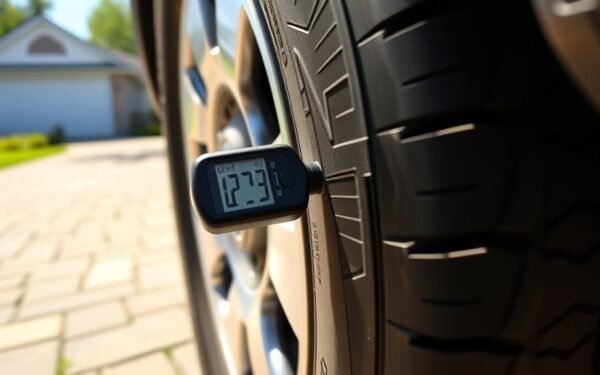 regularly check tire pressure