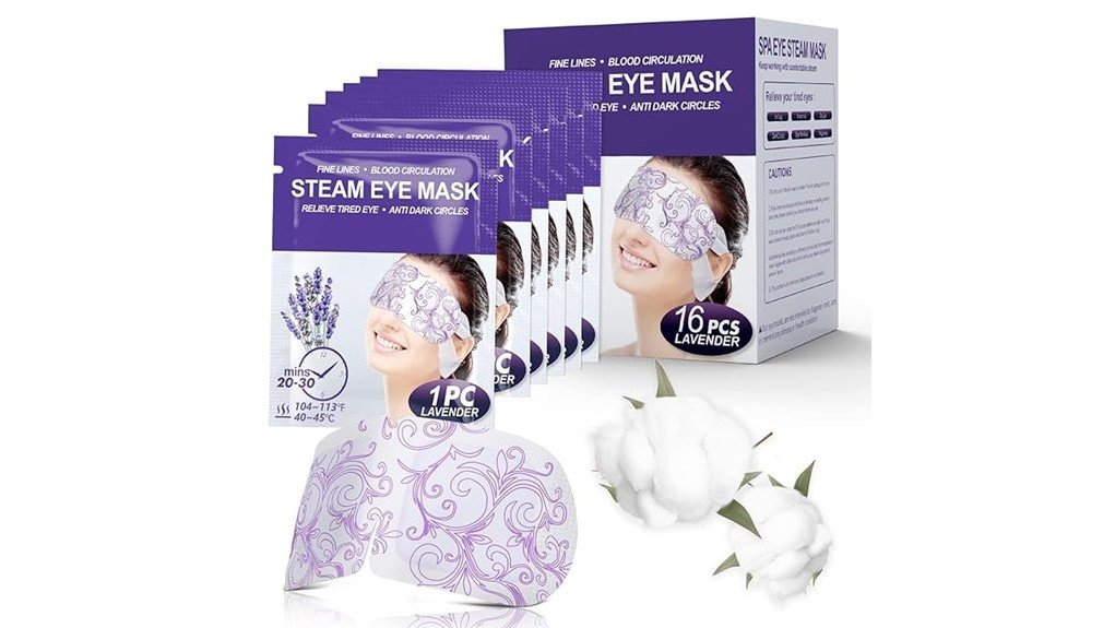 relaxing eye mask experience