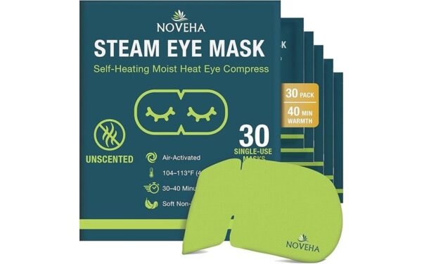 relaxing self heating eye mask