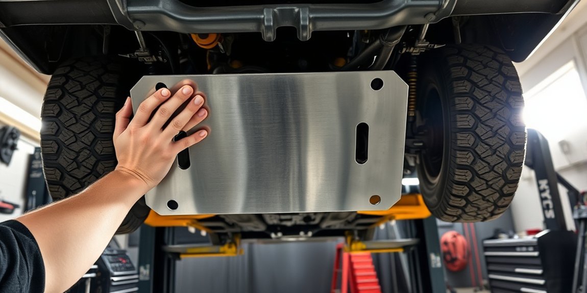 remove crash plate safely