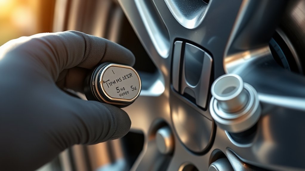 replace tpms sensor signs