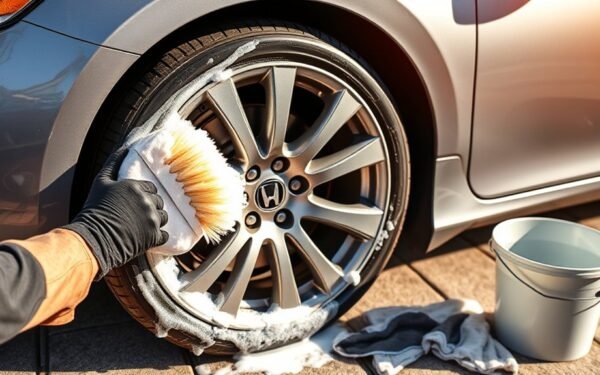 safe alloy wheel cleaning