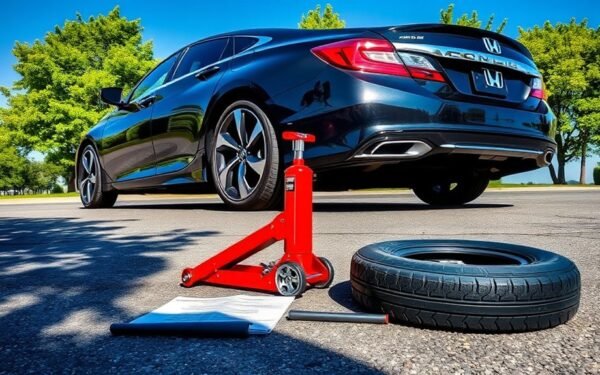 safe tire change procedure