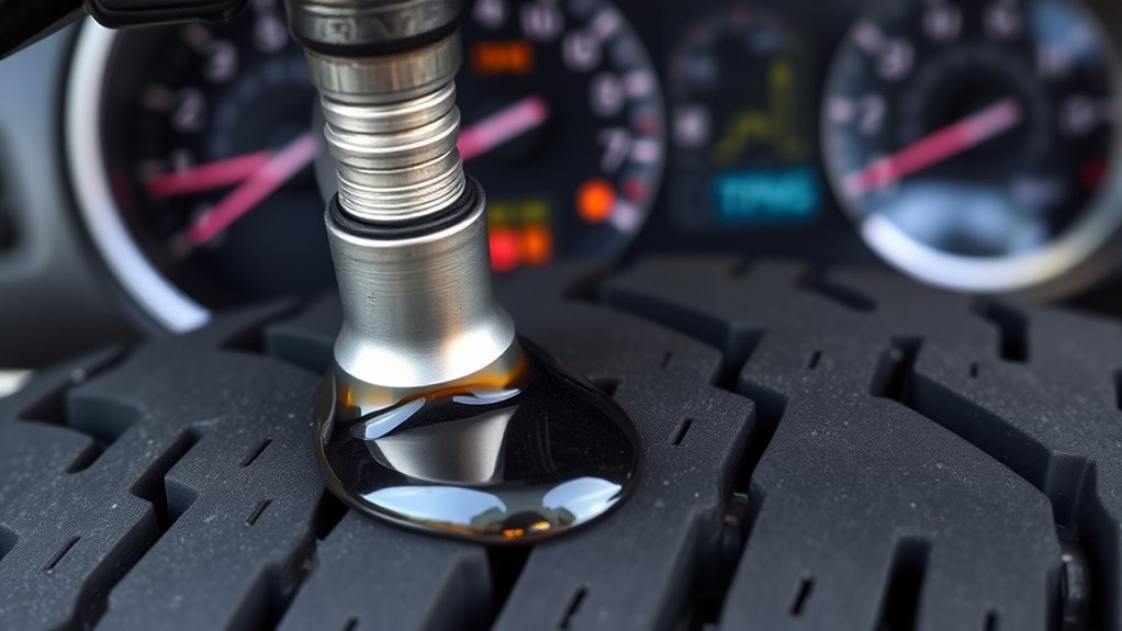Toyota Tacoma tire pressure monitoring system safety alert