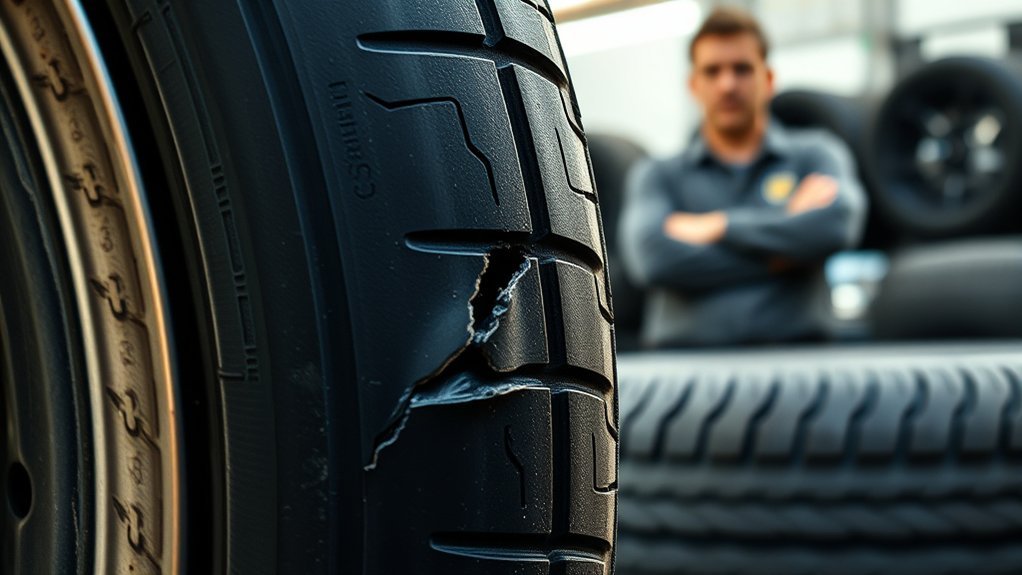 sidewall damage tire safety