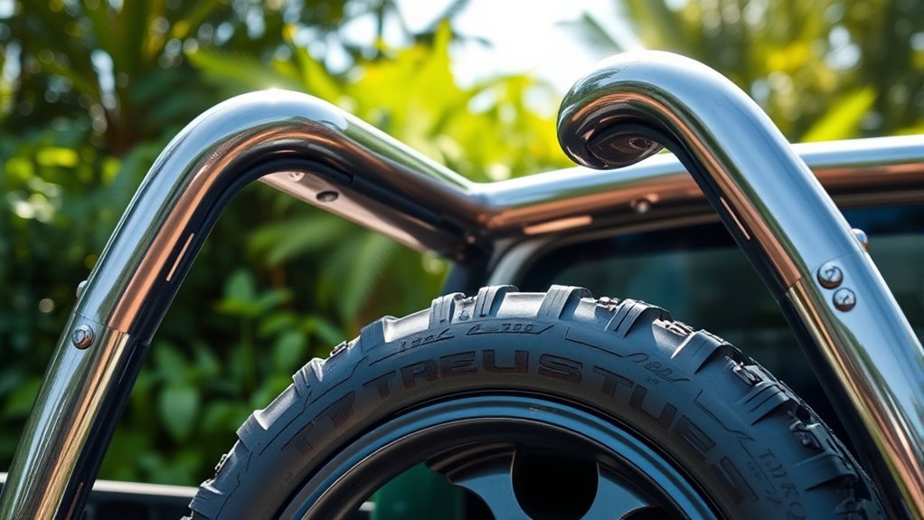 spare tire carrier maintenance