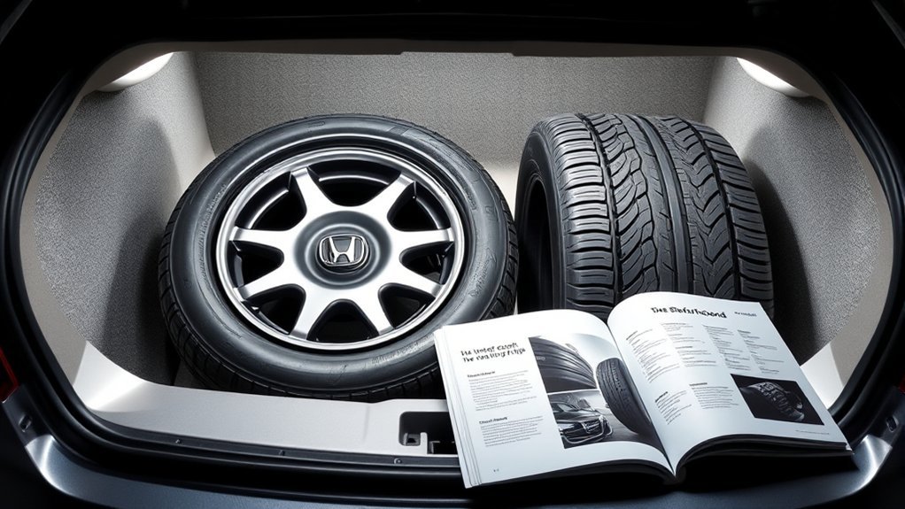 spare tire handling differences