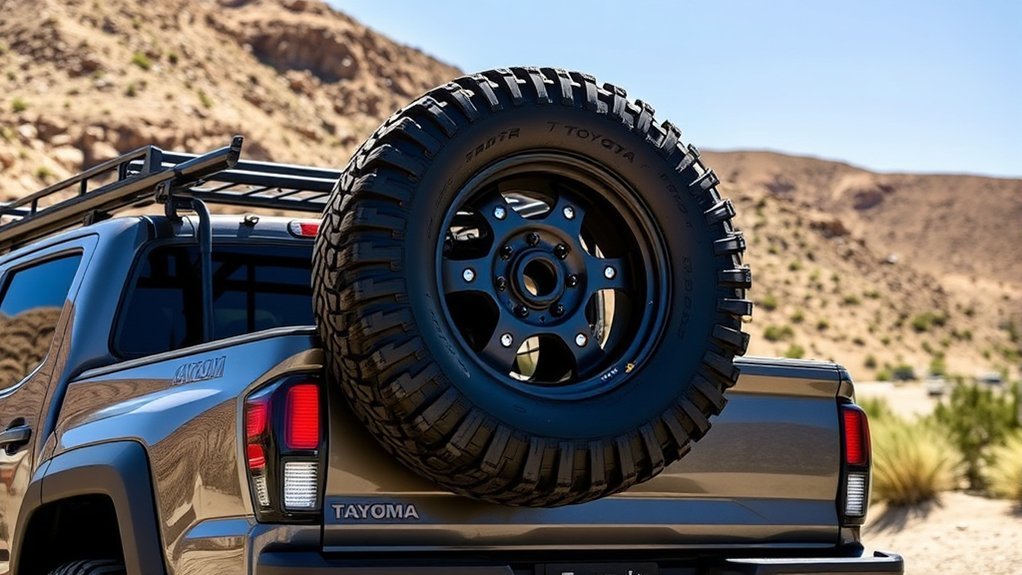 spare tire mounting options