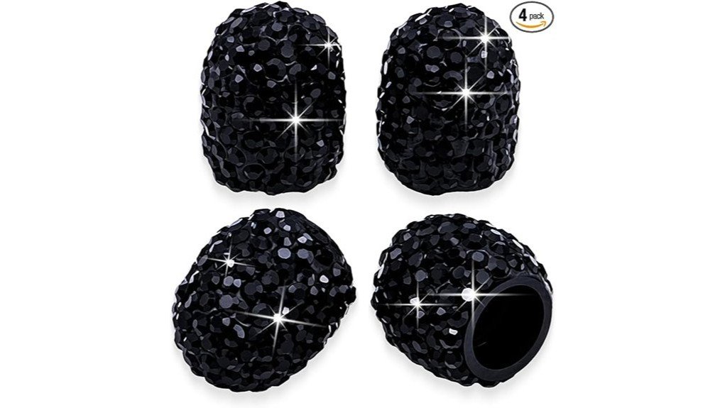 sparkling tire valve covers