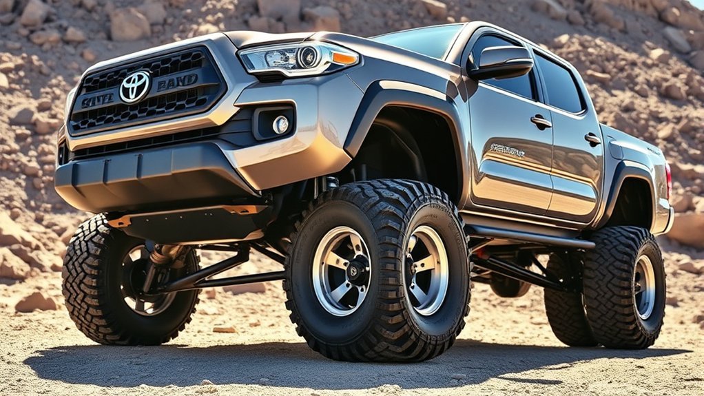 suspension lifts enhance tire size