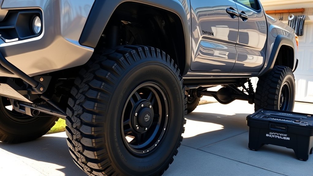 tacoma lift rubbing solutions