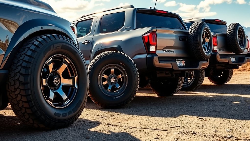 tacoma spare tire modifications