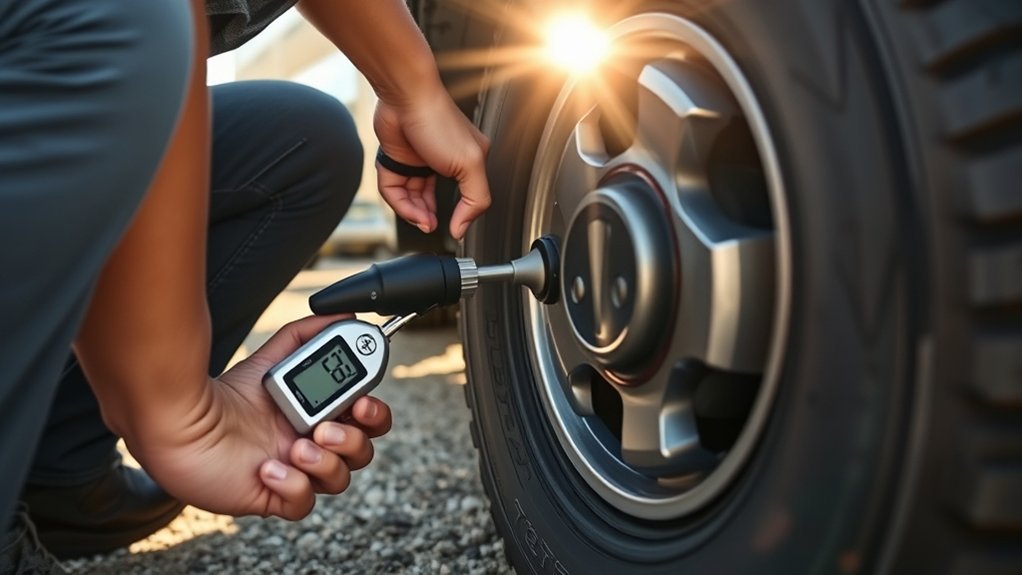 tacoma tire pressure guidelines