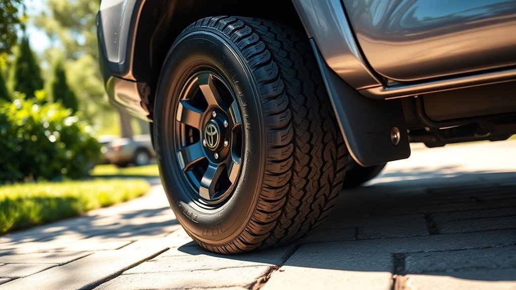 tacoma tire pressure guidelines