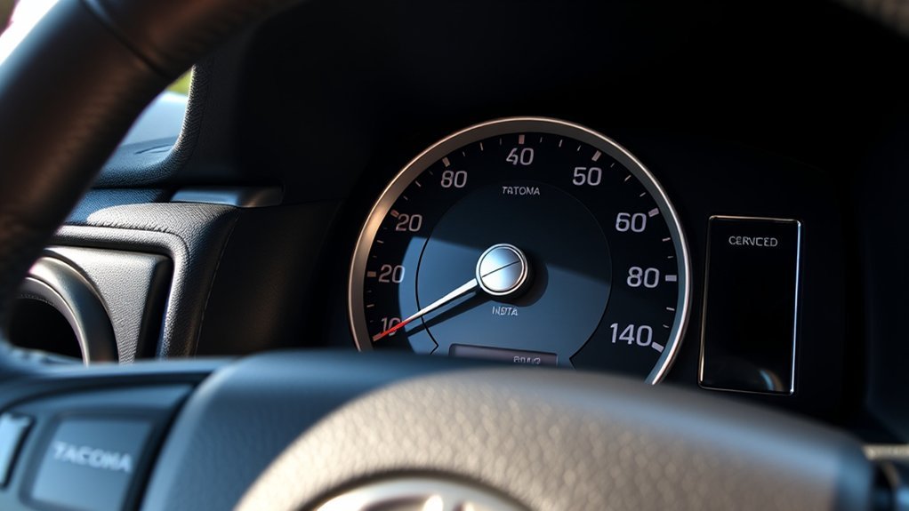 tacoma tire size adjustment
