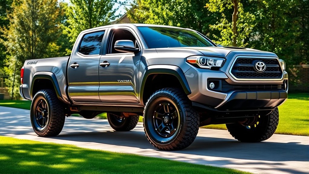 tacoma tire size upgrades