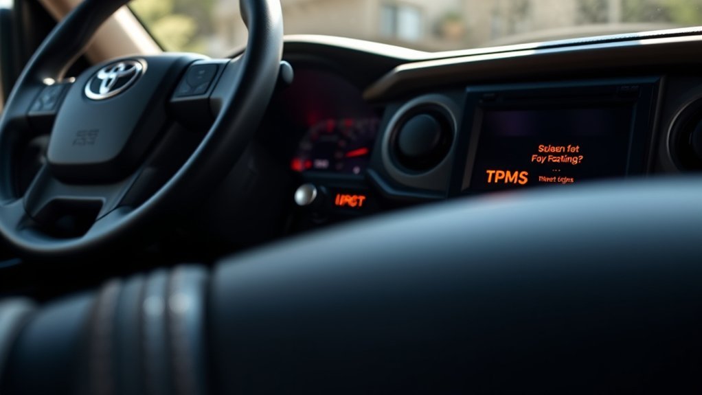 tacoma tpms light issues