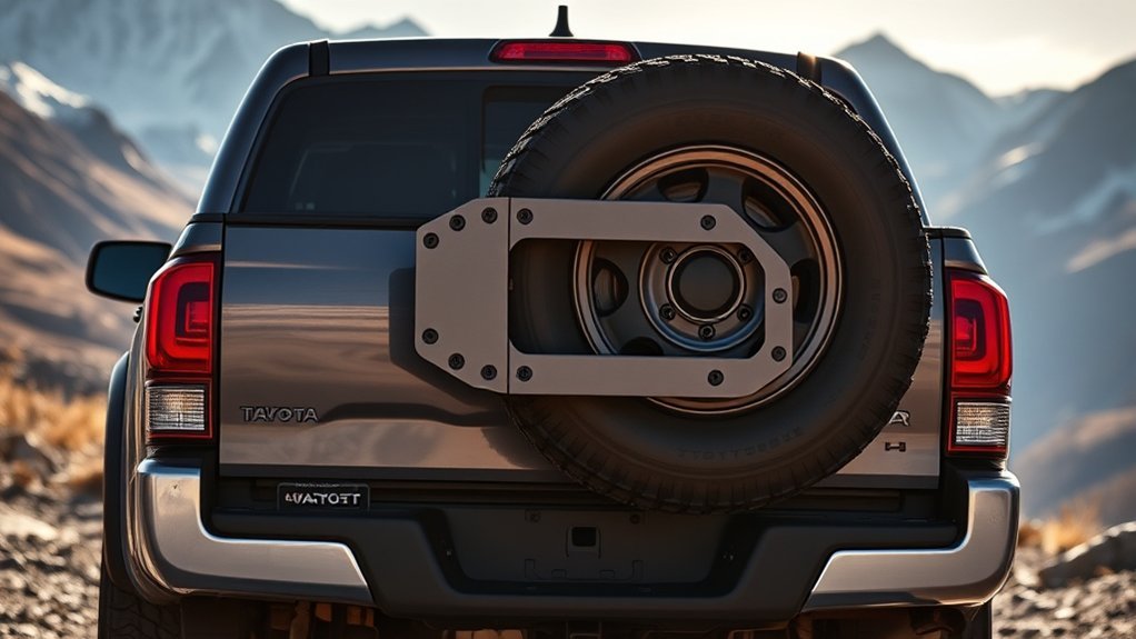 tailgate spare tire benefits