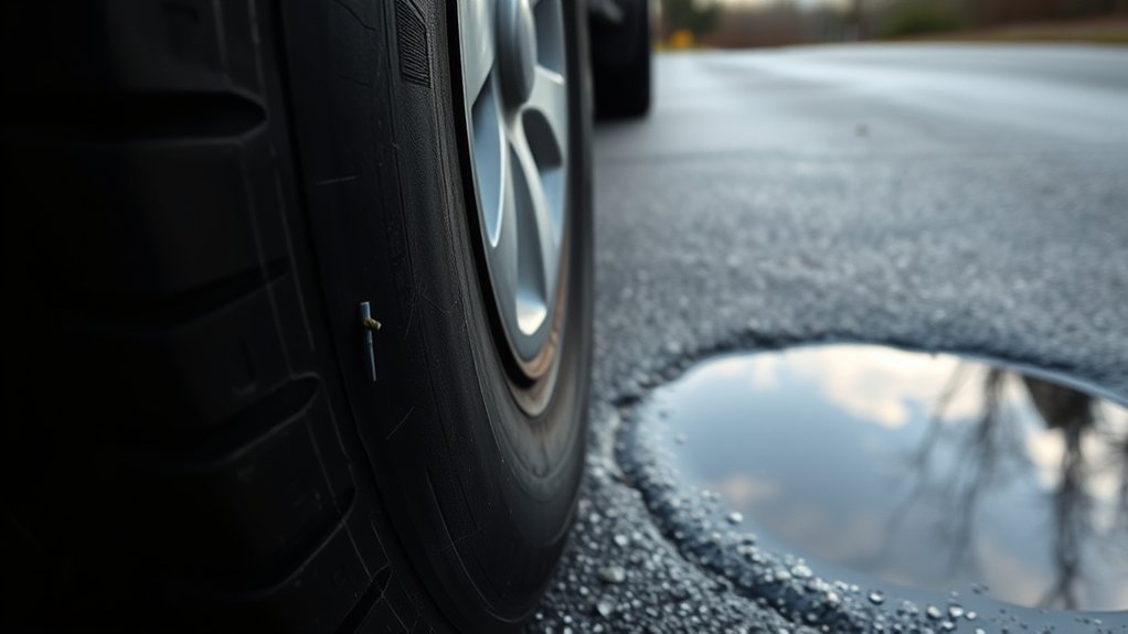 Toyota Tacoma tire air loss causes