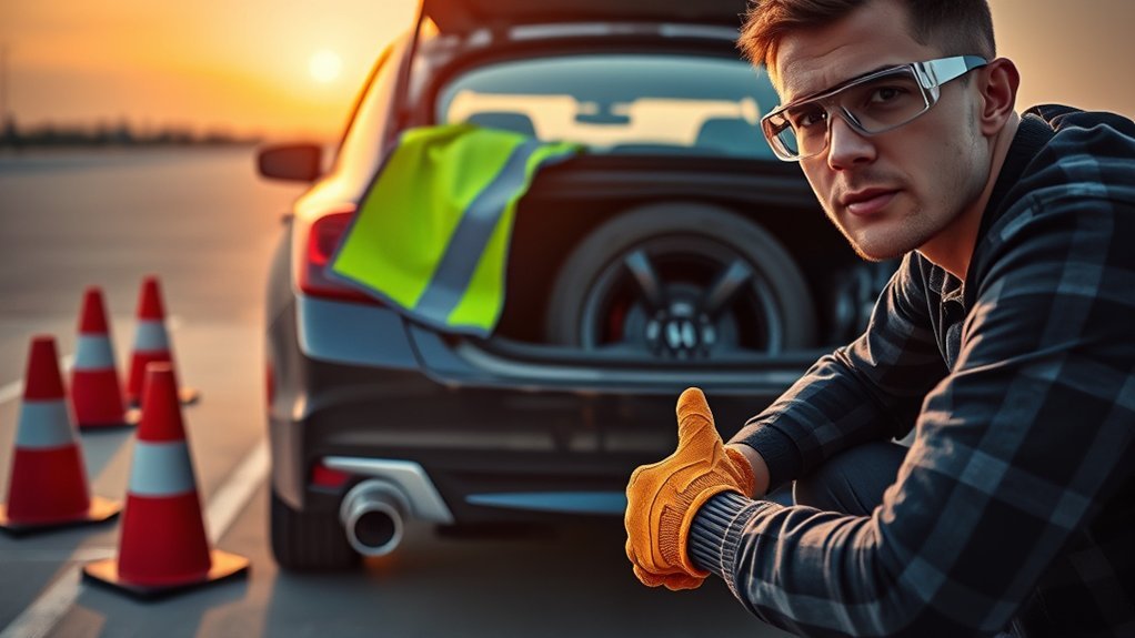 tire change safety precautions