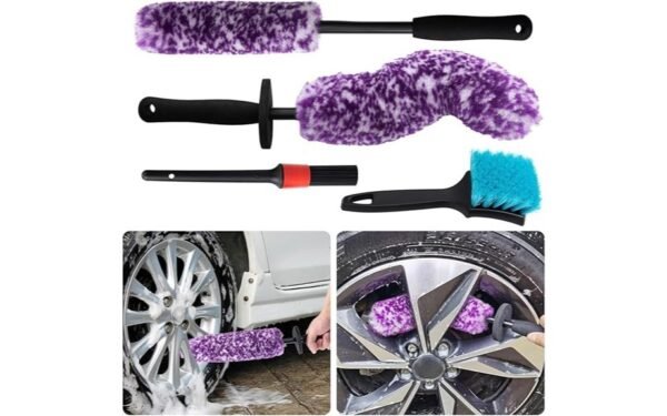tire cleaning brush kit