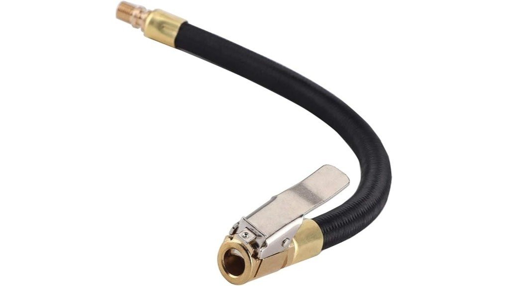 tire inflator extension tube