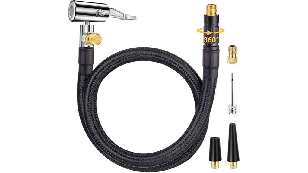 tire inflator hose adapter
