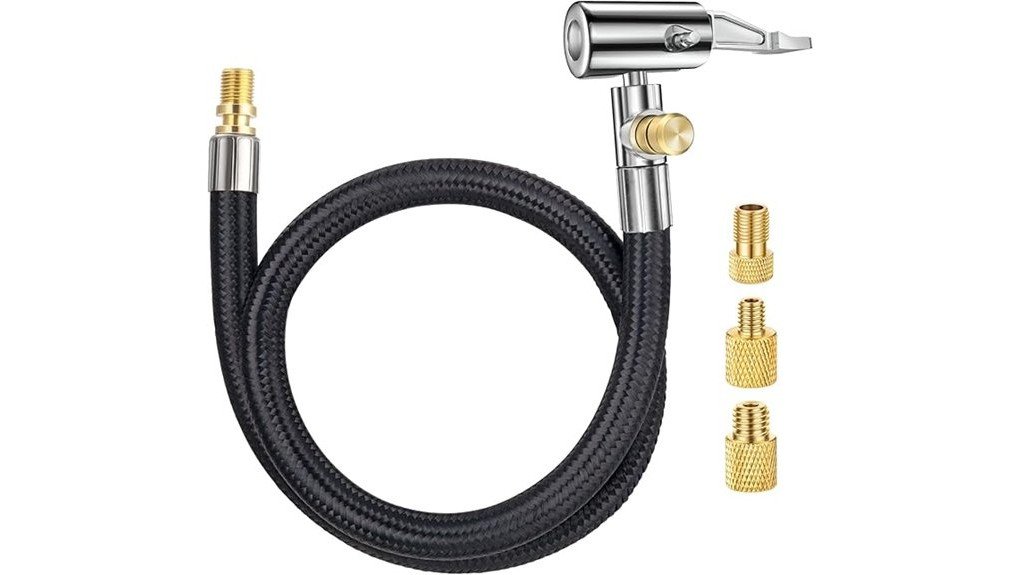 tire inflator hose adapter