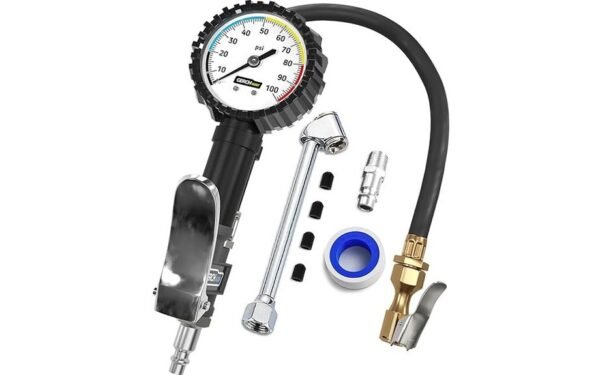 tire inflator pressure gauge