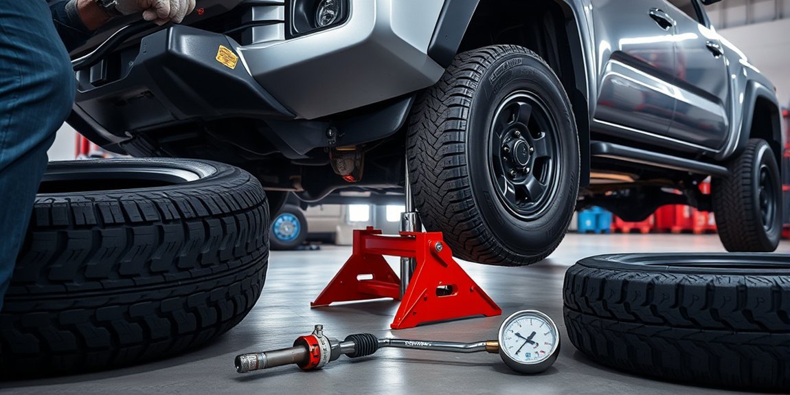 tire maintenance signs needed