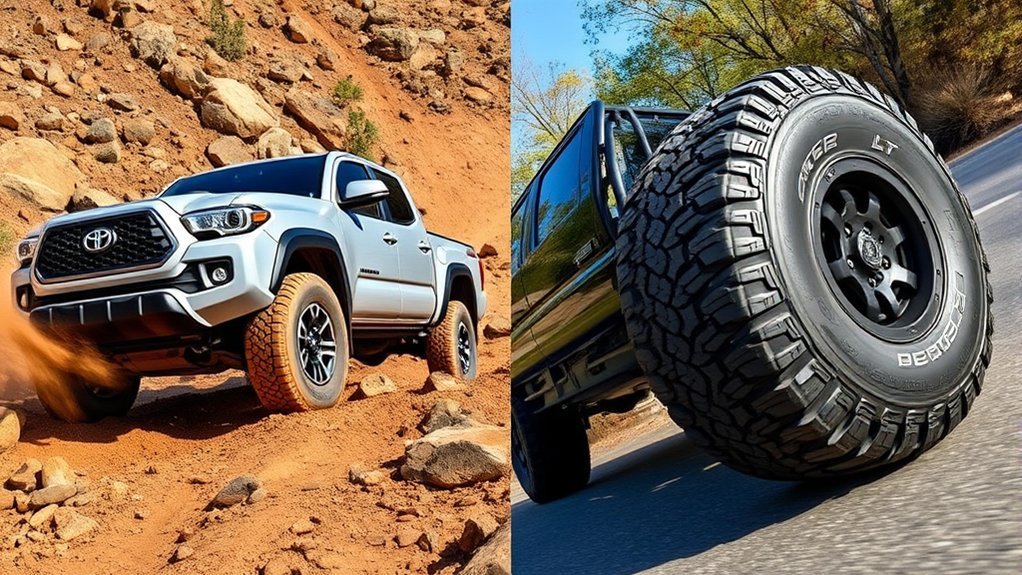 tire performance off road vs on road