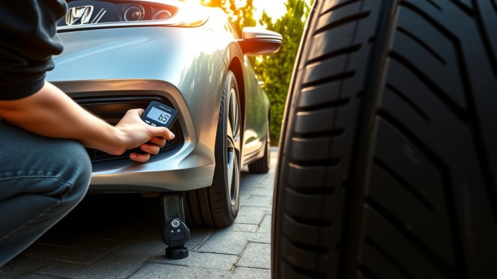 tire pressure affects wear