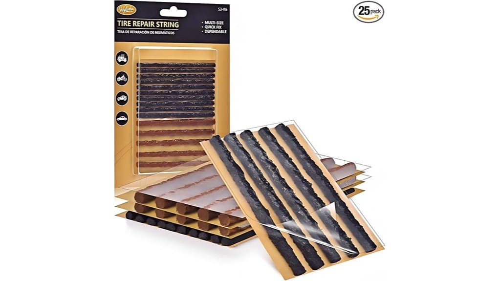 tire repair product evaluation