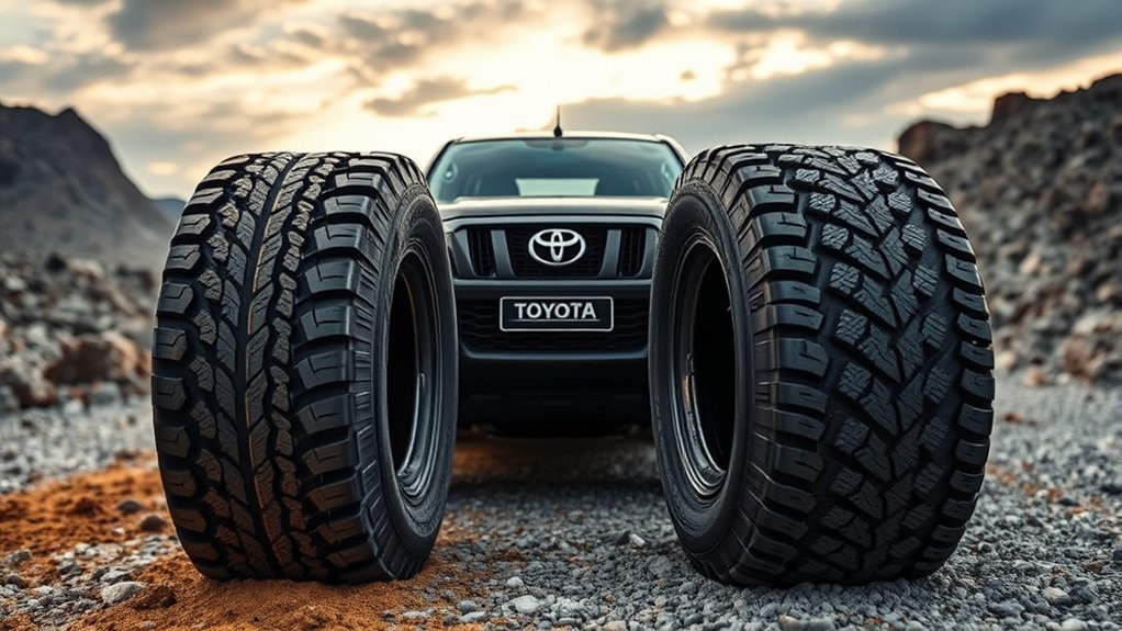 Choosing Hilux tires by weather load and driving conditions