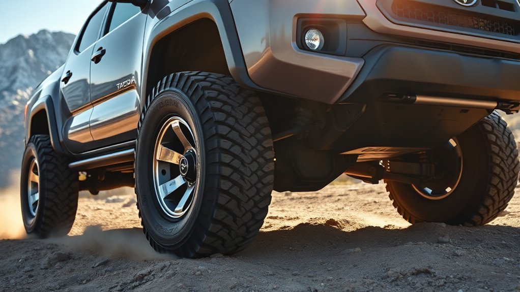 Toyota Tacoma drivetrain affected by mismatched tire sizes