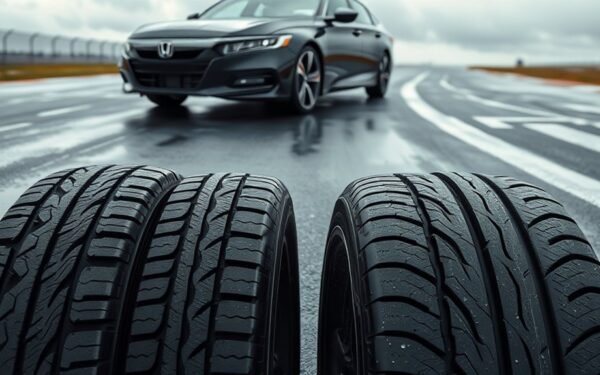 tire type influences braking distance