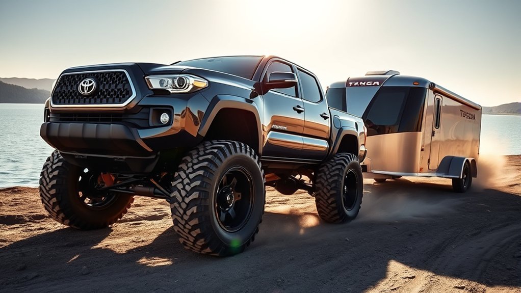 towing myths about larger tires