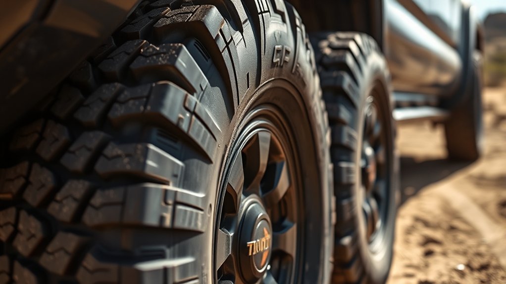towing ready tacoma tire options