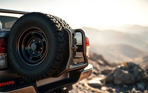 toyota hilux tire mechanism