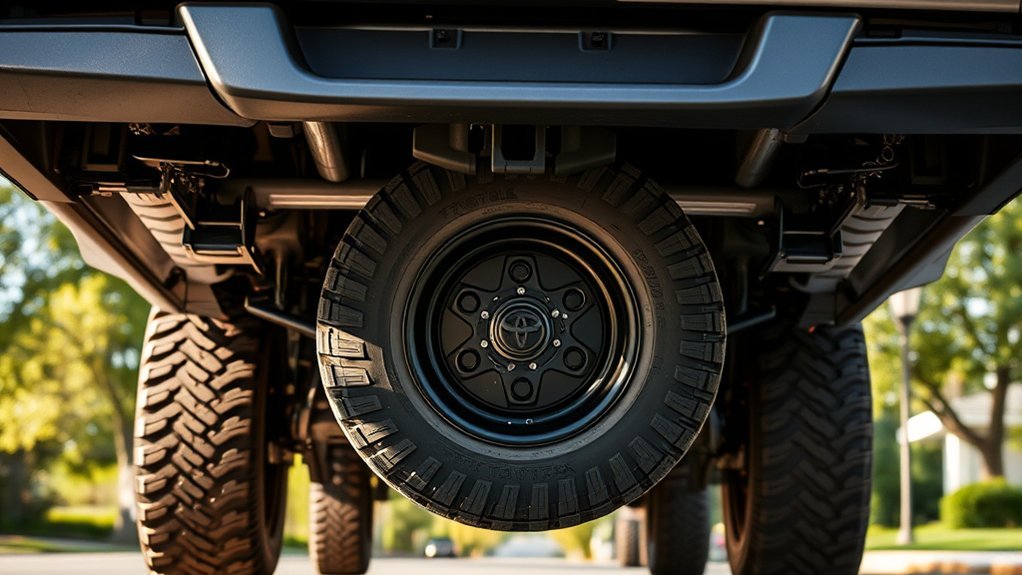 toyota tacoma spare options