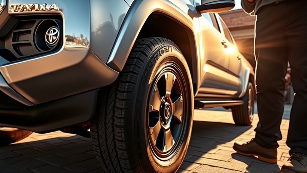 toyota tacoma tire coverage