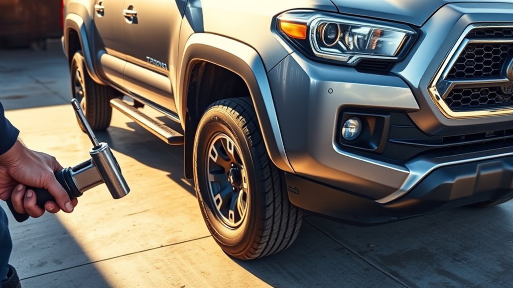 toyota tacoma tire rotation schedule